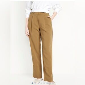 Old Navy High Waisted Tan Women's Trousers - XL